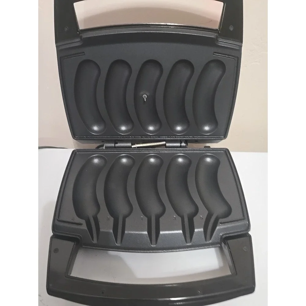 Johnsonville Sizzling Sausage Indoor Electric Grill BTG-0498 Tested Works - Picture 5 of 16